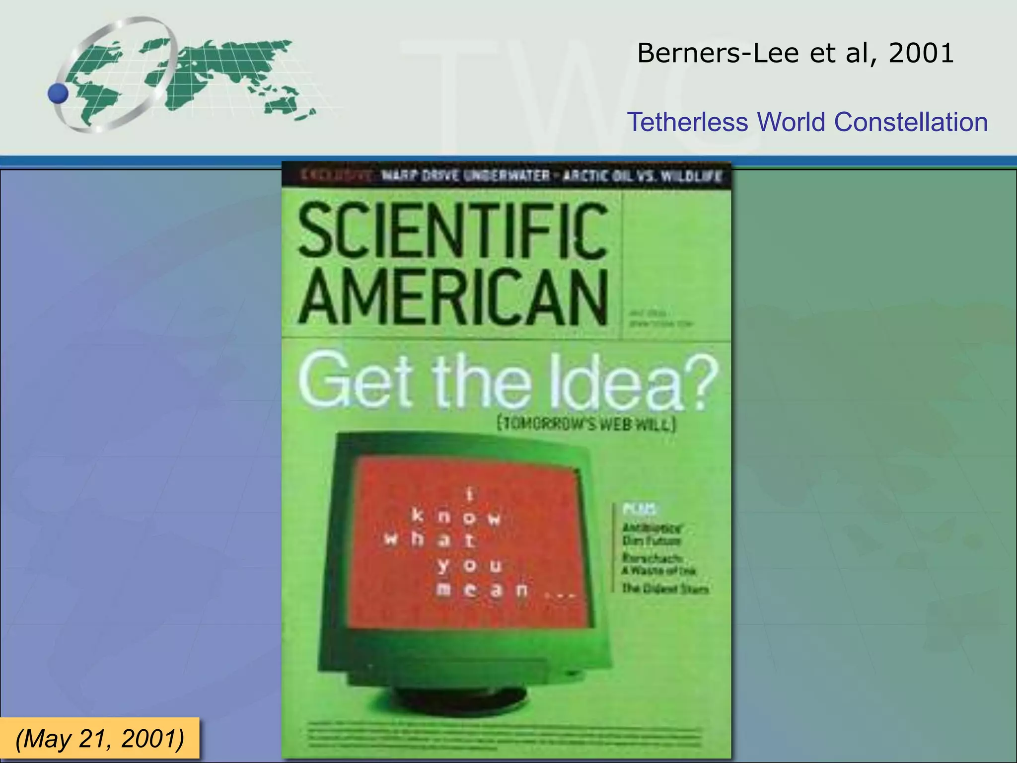 Berners-Lee et al, 2001(May 21, 2001)