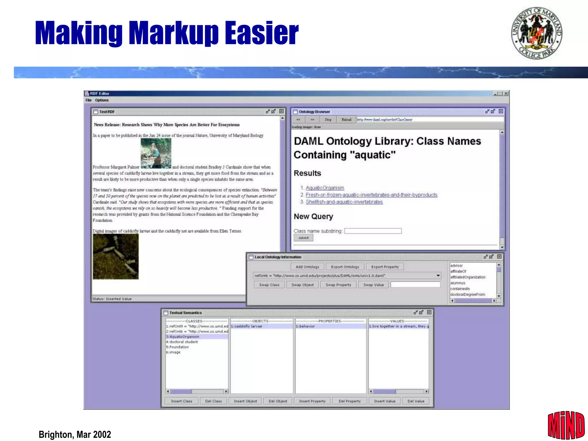 Making Markup Easier