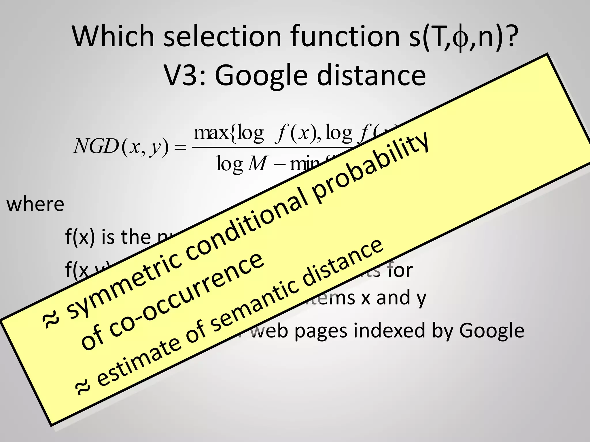 Graph structure
as a proxy
for semantics
Laurens Rietveld
(ISWC 2014)
 