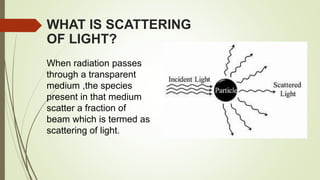 LASER RAMAN SPECTROSCOPY WITH DIFFERENT EXCITATION SOURCES | PPTX