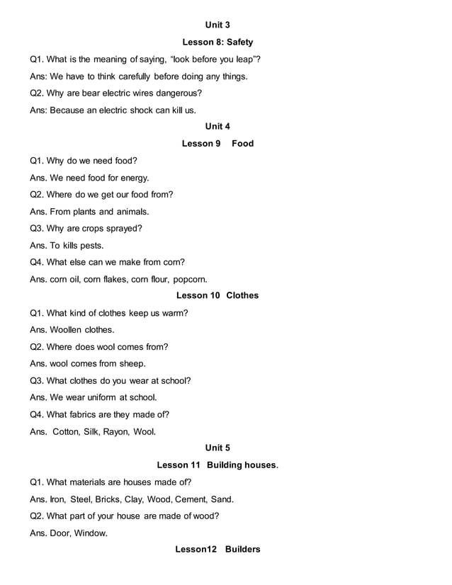 oxford social studies Class 2 question answer PDF