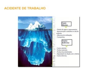 ACIDENTE DE TRABALHO
 