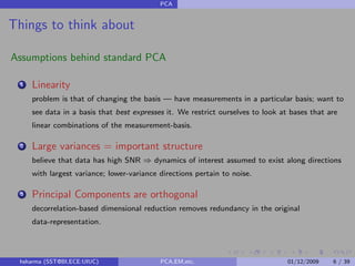 Probabilistic PCA, EM, and more | PDF