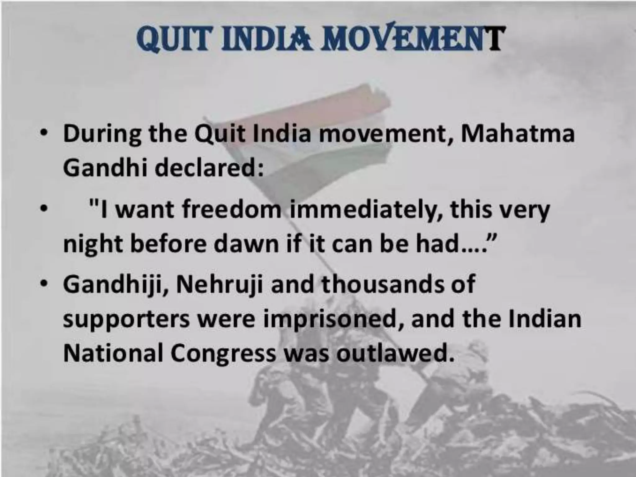  power point presentation on india's struggle for freedom