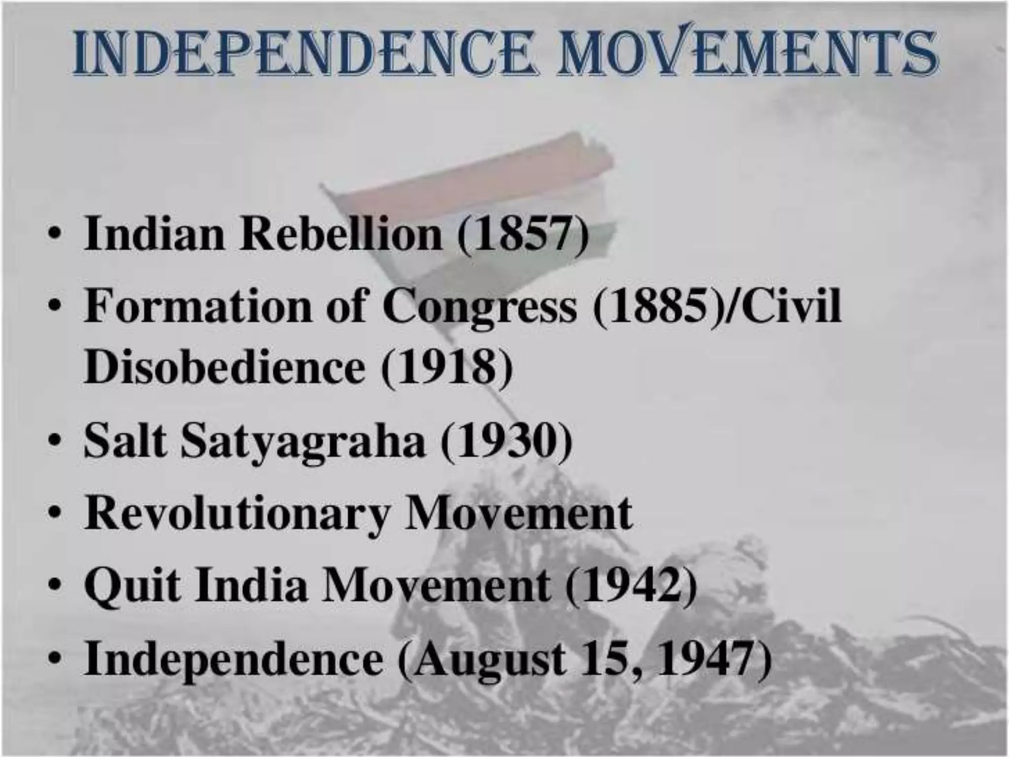  power point presentation on india's struggle for freedom
