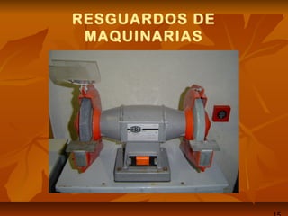 RESGUARDOS DE
MAQUINARIAS
 
