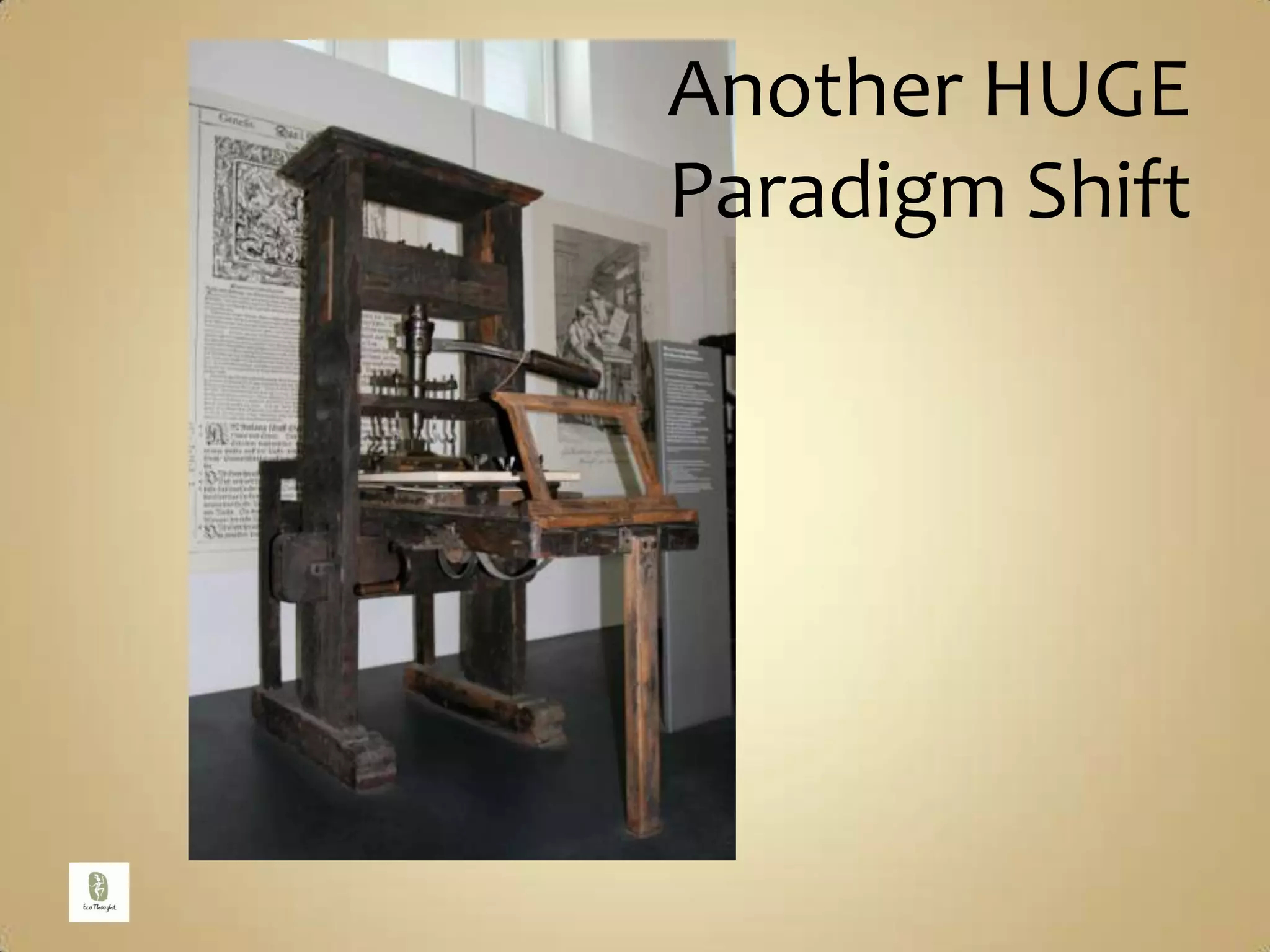 Another HUGE Paradigm Shift