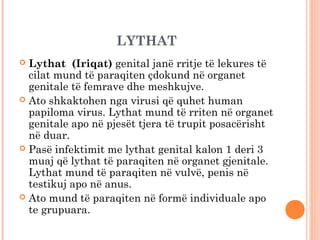Semundjet Seksualisht te trasmetueshme - Dr. Blerta Gjoni | PPT