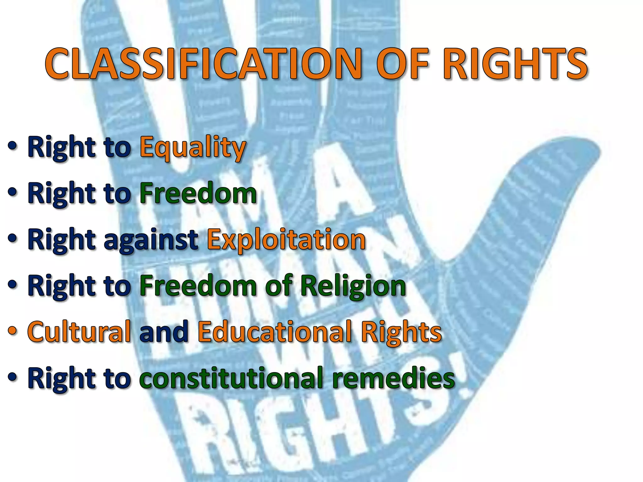 FUNDAMENTAL RIGHTS | PPTX