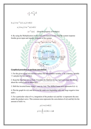 Continous time fourier series and Examples | DOCX
