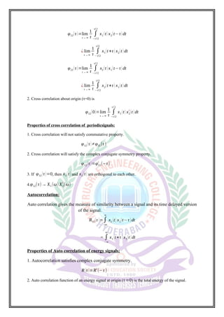 Continous time fourier series and Examples | DOCX