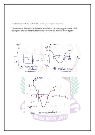 Continous time fourier series and Examples | DOCX