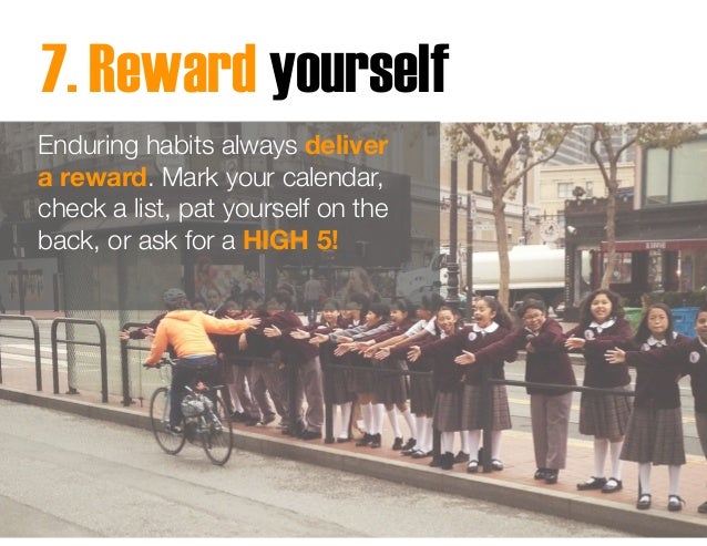Image result for reward yourself habit images