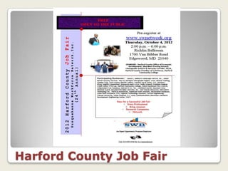 Harford County Job Fair
 