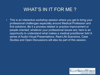 Ssw presentation for medical professionals