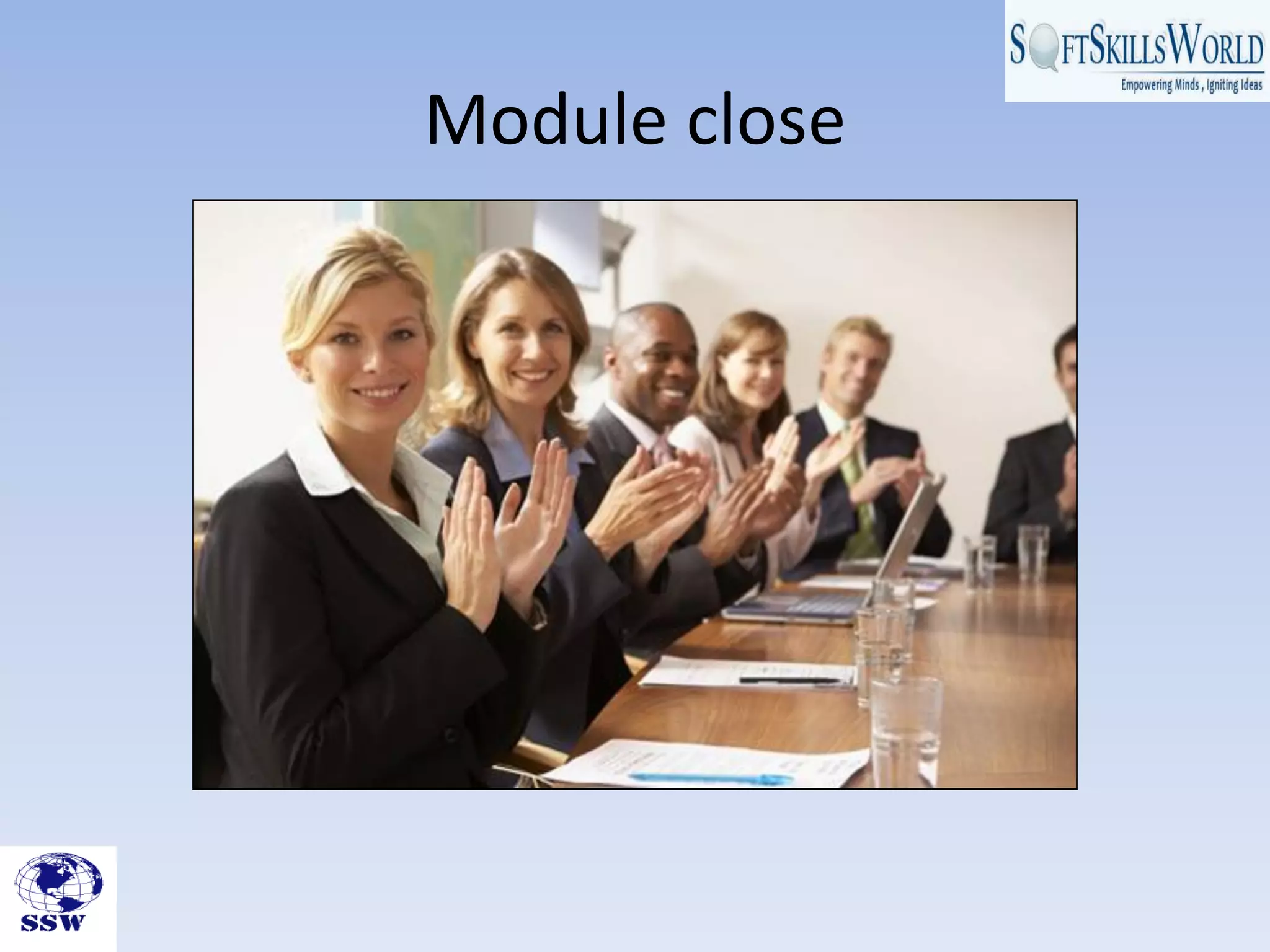 Module close
 