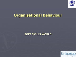 Organisational Behaviour



     SOFT SKILLS WORLD
 
