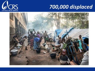 700,000 displaced
 