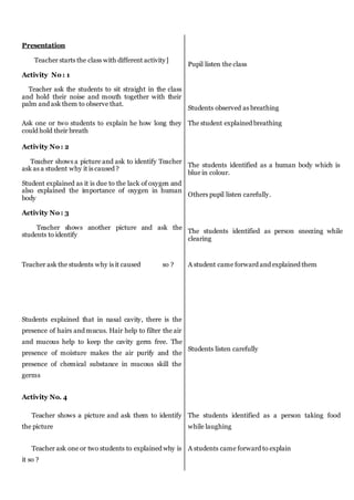 innovative self designed lesson plan | DOCX
