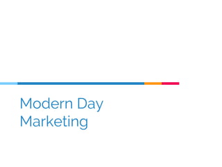 Modern Day
Marketing
 