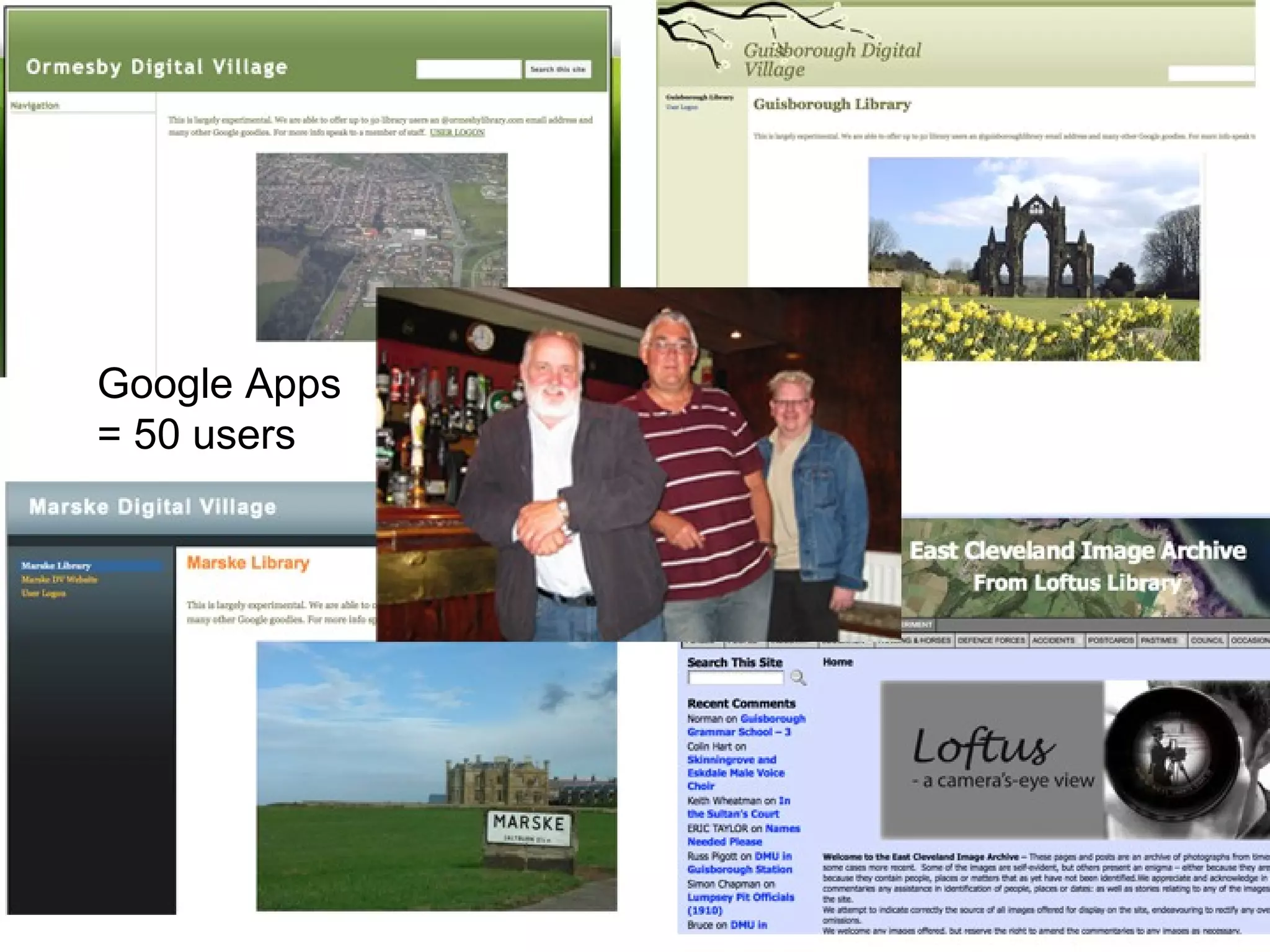 Google Apps = 50 users 