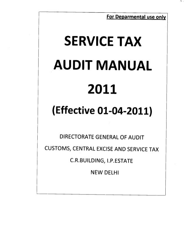 St Auditmanual2011