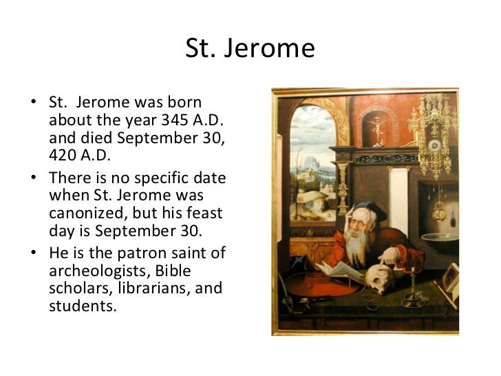 St. Jerome