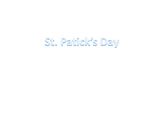 St. patrick's day