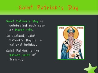 St. patrick's day powerpoint | ODP