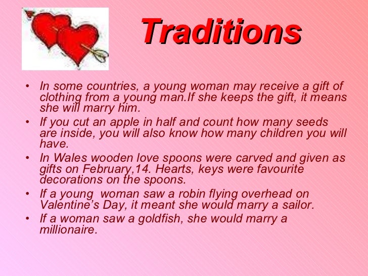 Resultado de imagen de st valentines traditions