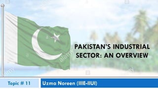 economy of pakistan industrial sector