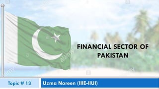 economy of pakistan financial sector