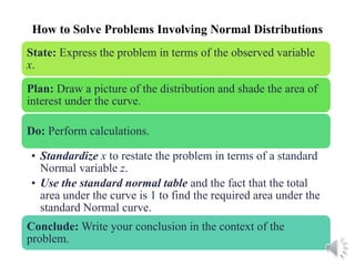 St201 d normal distributions | PPTX
