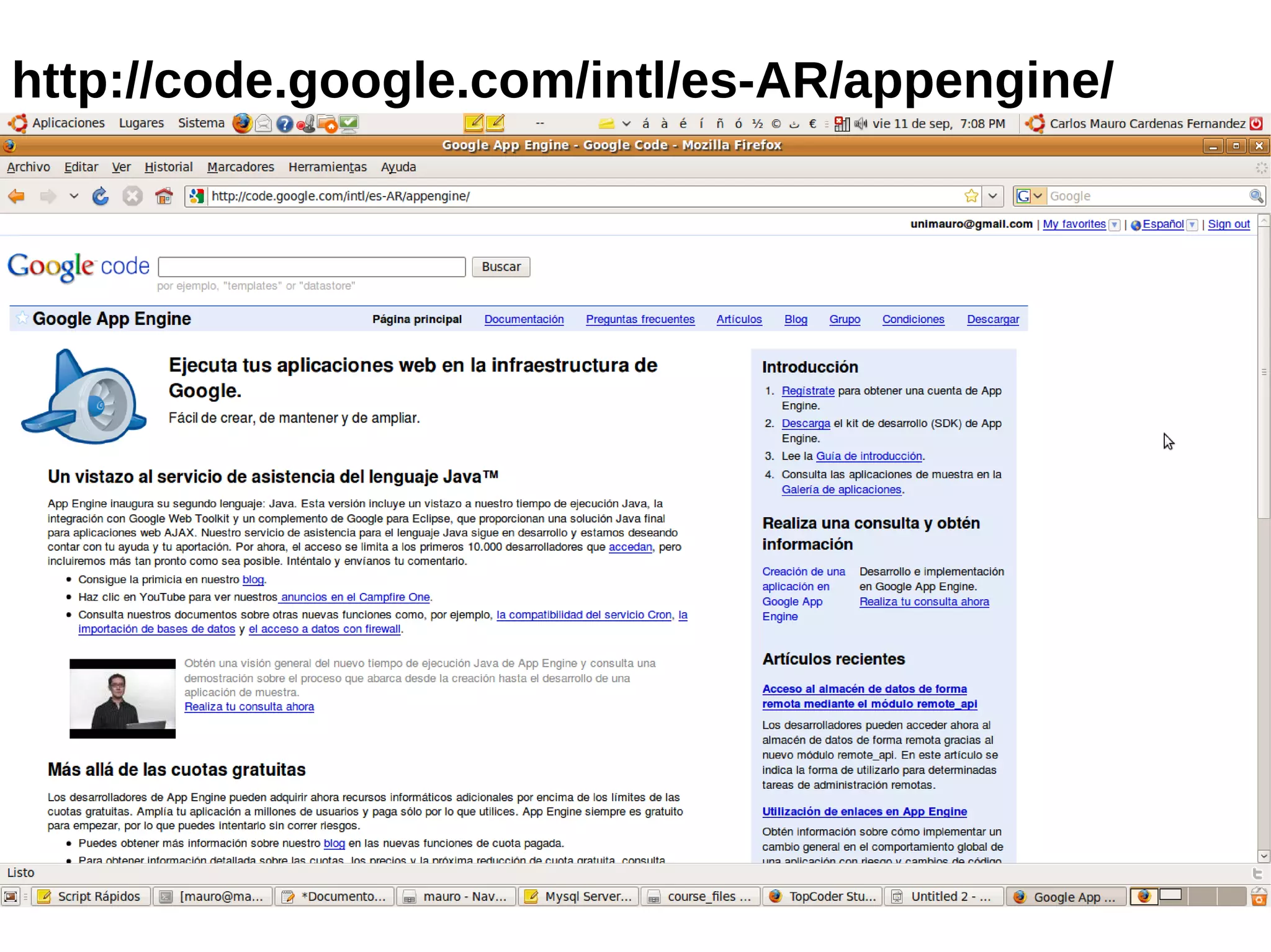 http://code.google.com/intl/es-AR/appengine/




             http://code.google.com/intl/es-AR/appengine/
 