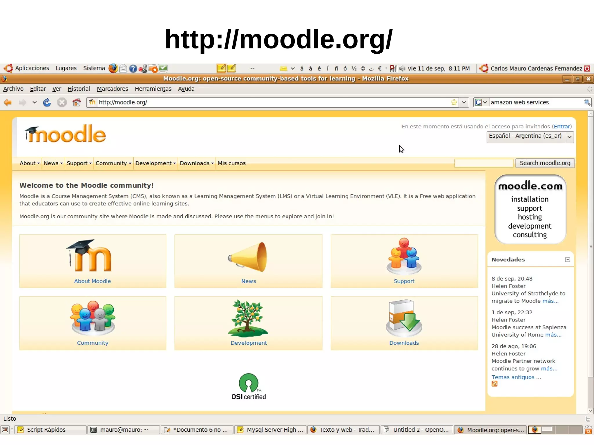 http://moodle.org/
 