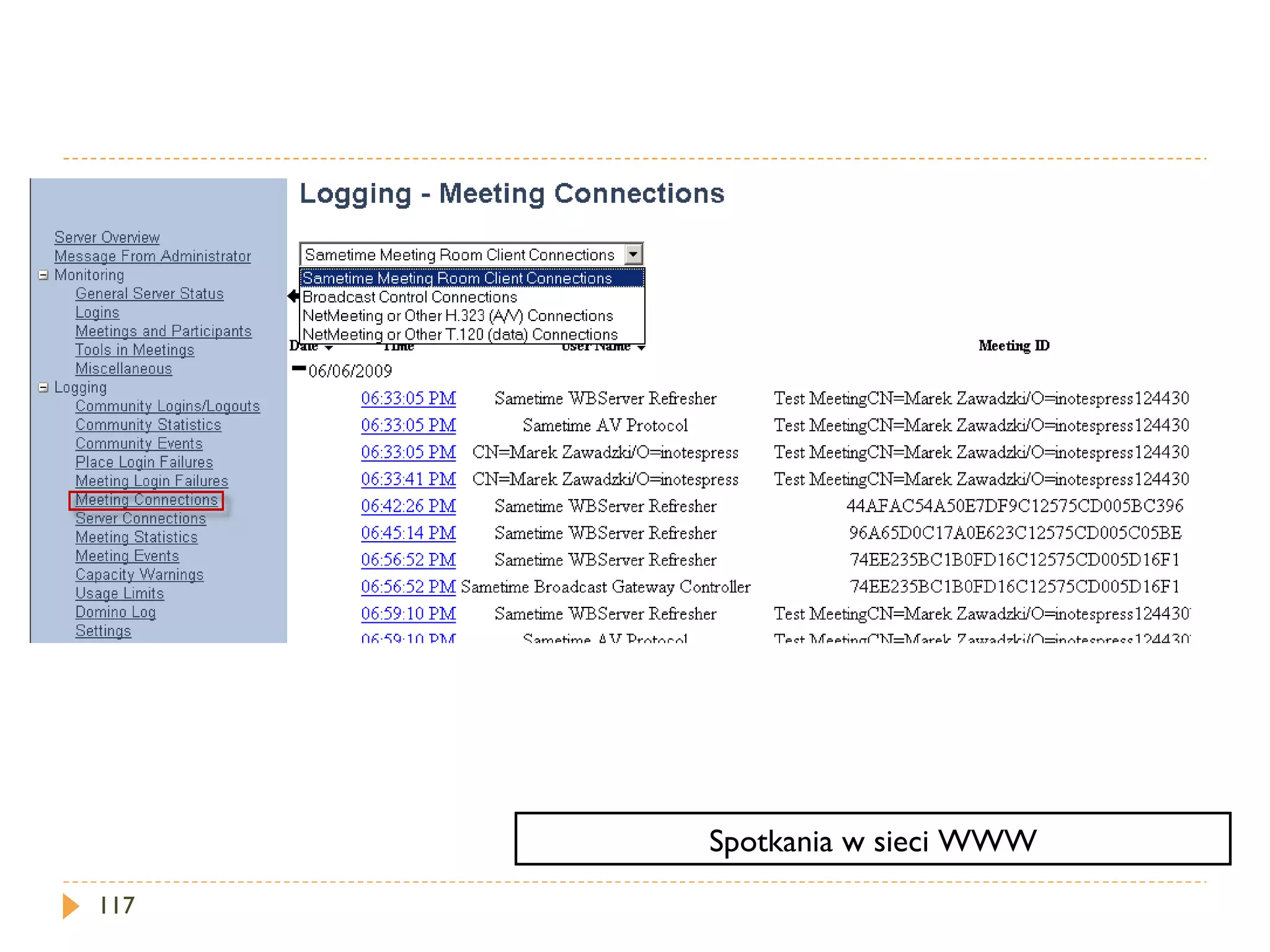 Spotkania w sieci WWW 