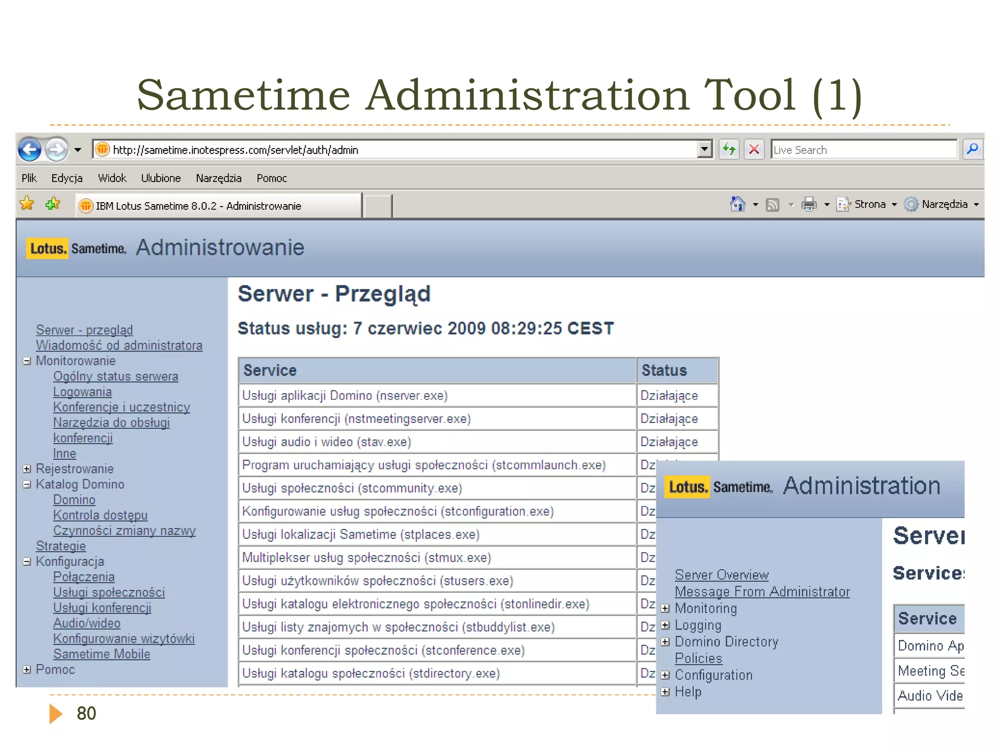 Sametime   Administration  T ool  (1) 
