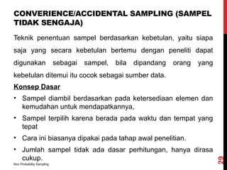 STA-215 Pertemuan 2.pptx teknik sampling pengertian sensus dan survey ...