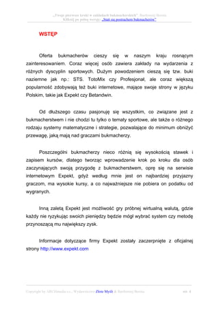 Stań się postrachem bukmacherów