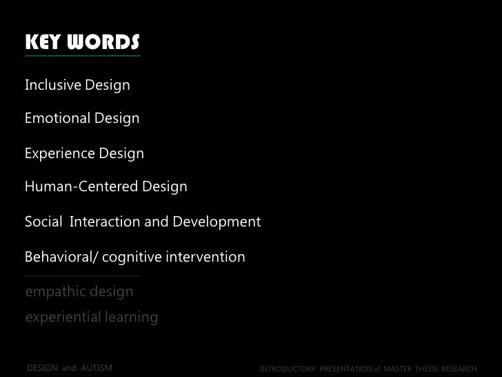 Master thesis number of words