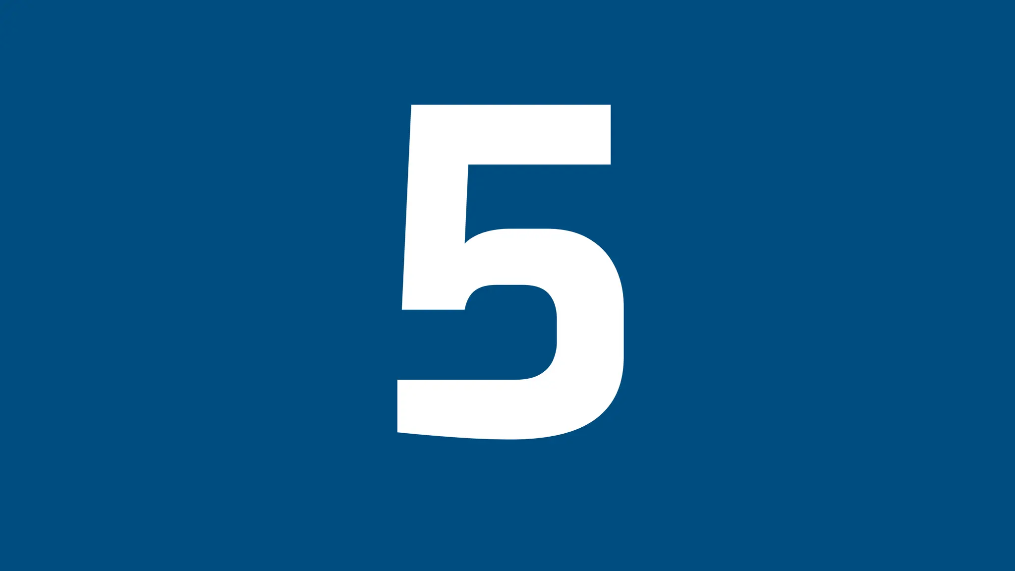 5
 