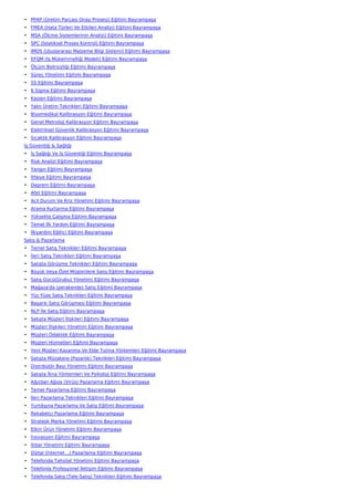 • PPAP (Üretim Parçası Onay Prosesi) Eğitimi Bayrampaşa
• FMEA (Hata Türleri Ve Etkileri Analizi) Eğitimi Bayrampaşa
• MSA (Ölçme Sistemlerinin Analizi) Eğitimi Bayrampaşa
• SPC (İstatiksel Proses Kontrol) Eğitimi Bayrampaşa
• IMDS (Uluslararası Malzeme Bilgi Sistemi) Eğitimi Bayrampaşa
• EFQM (İş Mükemmelliği Modeli) Eğitimi Bayrampaşa
• Ölçüm Belirsizliği Eğitimi Bayrampaşa
• Süreç Yönetimi Eğitimi Bayrampaşa
• 5S Eğitimi Bayrampaşa
• 6 Sigma Eğitimi Bayrampaşa
• Kaizen Eğitimi Bayrampaşa
• Yalın Üretim Teknikleri Eğitimi Bayrampaşa
• Biyomedikal Kalibrasyon Eğitimi Bayrampaşa
• Genel Metroloji Kalibrasyon Eğitimi Bayrampaşa
• Elektriksel Güvenlik Kalibrasyon Eğitimi Bayrampaşa
• Sıcaklık Kalibrasyon Eğitimi Bayrampaşa
İş Güvenliği & Sağlığı
• İş Sağlığı Ve İş Güvenliği Eğitimi Bayrampaşa
• Risk Analizi Eğitimi Bayrampaşa
• Yangın Eğitimi Bayrampaşa
• İtfaiye Eğitimi Bayrampaşa
• Deprem Eğitimi Bayrampaşa
• Afet Eğitimi Bayrampaşa
• Acil Durum Ve Kriz Yönetimi Eğitimi Bayrampaşa
• Arama Kurtarma Eğitimi Bayrampaşa
• Yüksekte Çalışma Eğitimi Bayrampaşa
• Temel İlk Yardım Eğitimi Bayrampaşa
• İlkyardım Eğitici Eğitimi Bayrampaşa
Satış & Pazarlama
• Temel Satış Teknikleri Eğitimi Bayrampaşa
• İleri Satış Teknikleri Eğitimi Bayrampaşa
• Satışta Görüşme Teknikleri Eğitimi Bayrampaşa
• Büyük Veya Özel Müşterilere Satış Eğitimi Bayrampaşa
• Satış Gücü(Grubu) Yönetimi Eğitimi Bayrampaşa
• Mağaza'da (perakende) Satış Eğitimi Bayrampaşa
• Yüz Yüze Satış Teknikleri Eğitimi Bayrampaşa
• Başarılı Satış Görüşmesi Eğitimi Bayrampaşa
• NLP İle Satış Eğitimi Bayrampaşa
• Satışta Müşteri İlişkileri Eğitimi Bayrampaşa
• Müşteri İlişkileri Yönetimi Eğitimi Bayrampaşa
• Müşteri Odaklılık Eğitimi Bayrampaşa
• Müşteri Hizmetleri Eğitimi Bayrampaşa
• Yeni Müşteri Kazanma Ve Elde Tutma Yöntemleri Eğitimi Bayrampaşa
• Satışta Müzakere (Pazarlık) Teknikleri Eğitimi Bayrampaşa
• Distribütör Bayi Yönetimi Eğitimi Bayrampaşa
• Satışta İkna Yöntemleri Ve Psikoloji Eğitimi Bayrampaşa
• Ağızdan Ağıza (Virüs) Pazarlama Eğitimi Bayrampaşa
• Temel Pazarlama Eğitimi Bayrampaşa
• İleri Pazarlama Teknikleri Eğitimi Bayrampaşa
• Yurtdışına Pazarlama Ve Satış Eğitimi Bayrampaşa
• Rekabetçi Pazarlama Eğitimi Bayrampaşa
• Stratejik Marka Yönetimi Eğitimi Bayrampaşa
• Etkin Ürün Yönetimi Eğitimi Bayrampaşa
• İnovasyon Eğitimi Bayrampaşa
• İtibar Yönetimi Eğitimi Bayrampaşa
• Dijital (İnternet…) Pazarlama Eğitimi Bayrampaşa
• Telefonda Tahsilat Yönetimi Eğitimi Bayrampaşa
• Telefonla Profesyonel İletişim Eğitimi Bayrampaşa
• Telefonda Satış (Tele-Satış) Teknikleri Eğitimi Bayrampaşa
 