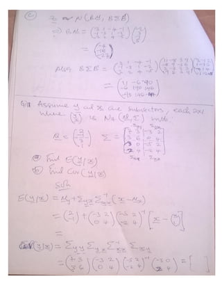 STA 506   Multivariate Analysis (MSC Statistics Class Notes) by Okoyo Collins