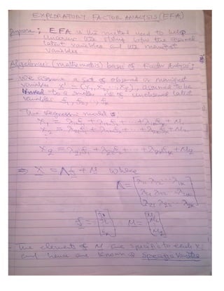 STA 506   Multivariate Analysis (MSC Statistics Class Notes) by Okoyo Collins