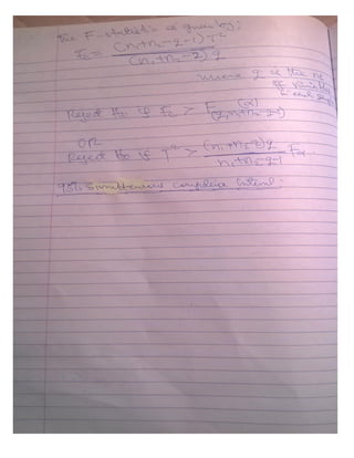 STA 506   Multivariate Analysis (MSC Statistics Class Notes) by Okoyo Collins