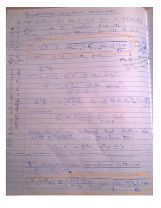 STA 506   Multivariate Analysis (MSC Statistics Class Notes) by Okoyo Collins