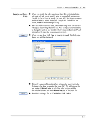 Staad. pro tuto | PDF