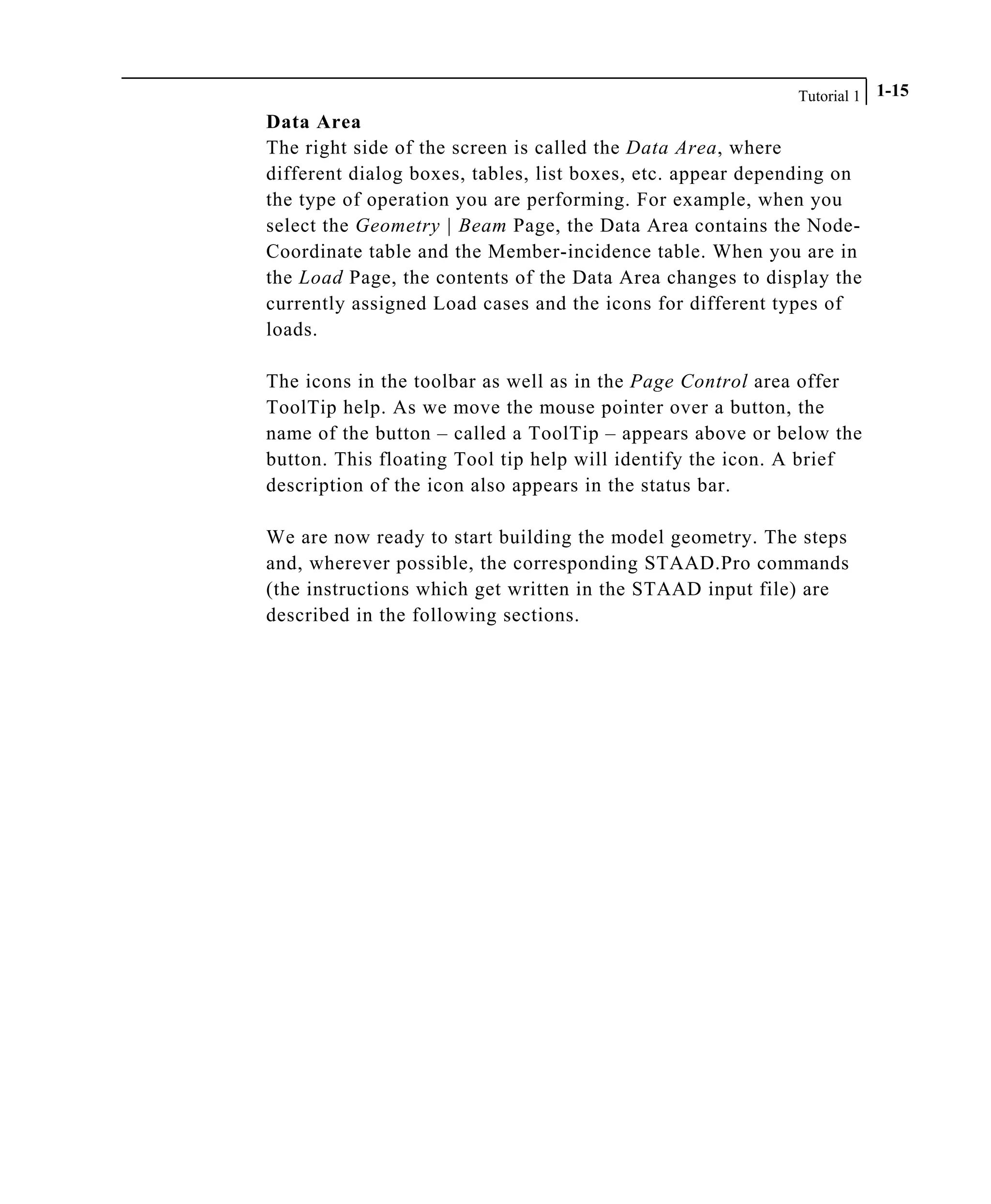 Tutorial Staad-Pro | PDF