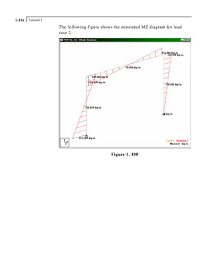 Tutorial 11-116
The following figure shows the annotated MZ diagram for load
case 2.
Figure 1. 108
 