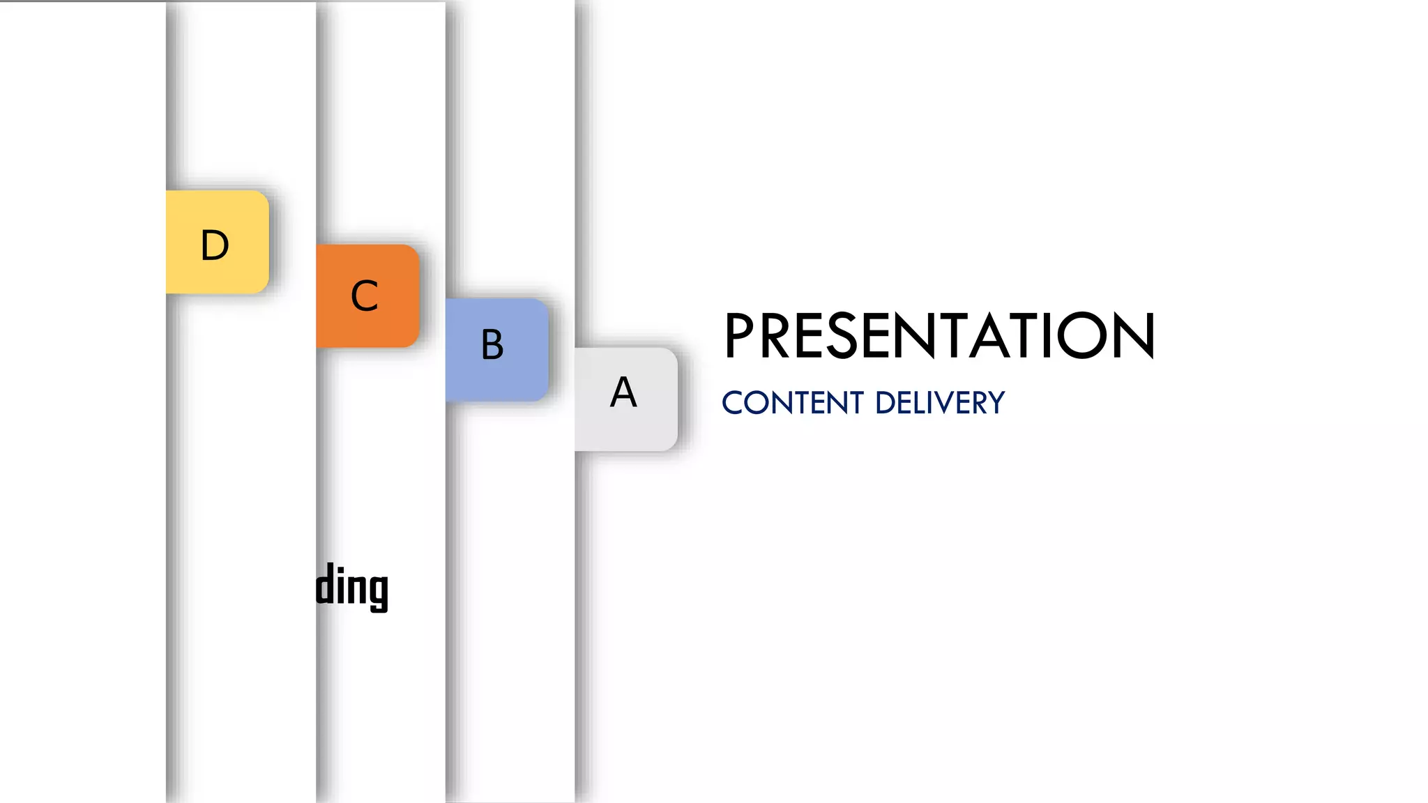 CONTENT DELIVERY
PRESENTATION
A
YOUR CONTENT
s STAAD.Pro?
ons of STAAD
ilities of STAAD
B
%
es
er:
workspace (GUI)
commands
e IS Codes
ailing
columns, slabs,
Staad.Pro
le Residential Building
on
rface
(2D)
C
C
D
%
TEXT
%
TEXT
 